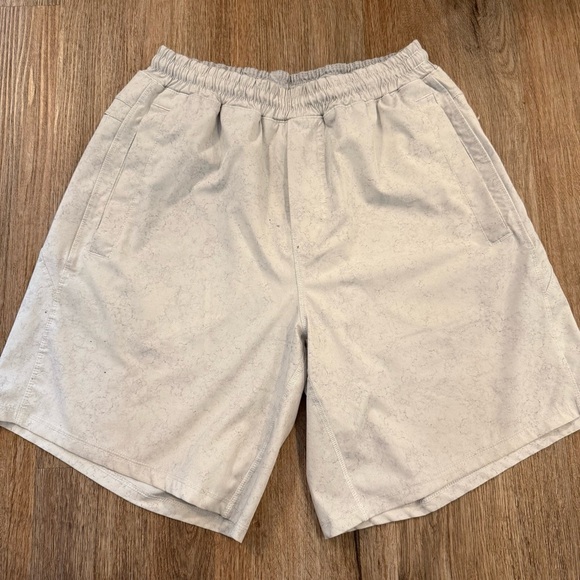 Freeballers Meripex Shorts Men L Light Grey Lined Athletic Workout Drawstring 8” - Picture 1 of 11